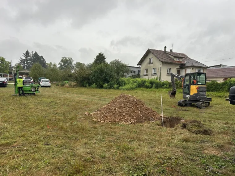 Etude de sols G2AVP et G5_Commune de Mottier, Bourgoin-Jallieu, Sols Diag’